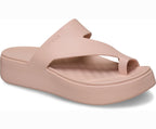 Getaway Platform Toe Loop Blush Women Sandal