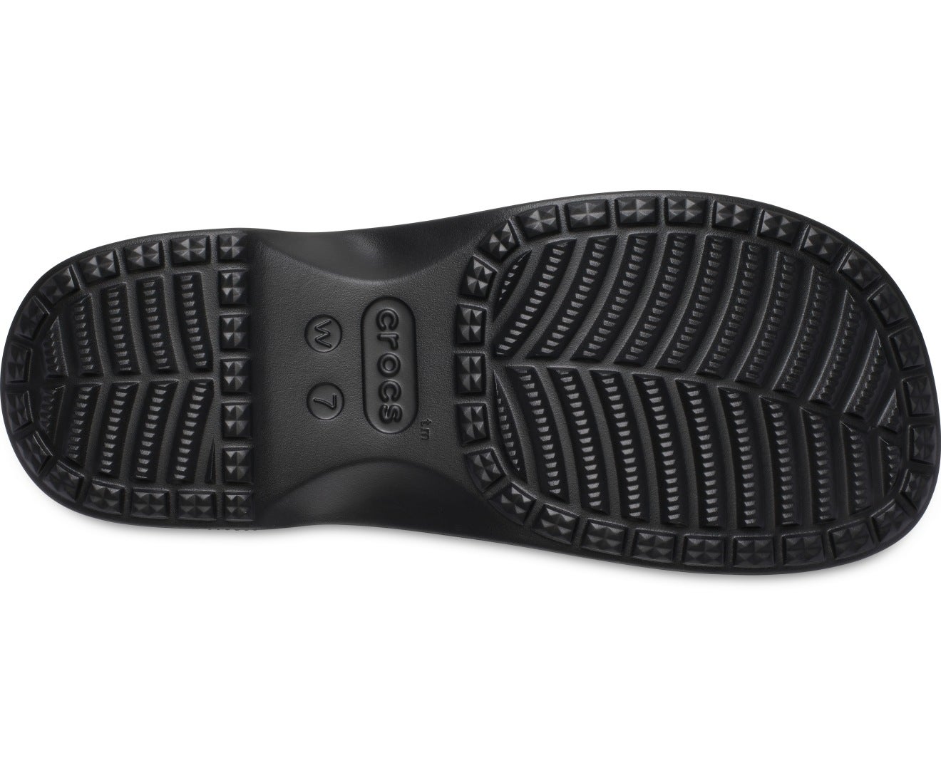 Classic Cross Strap Black Women Slide