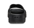 Classic Cross Strap Black Women Slide