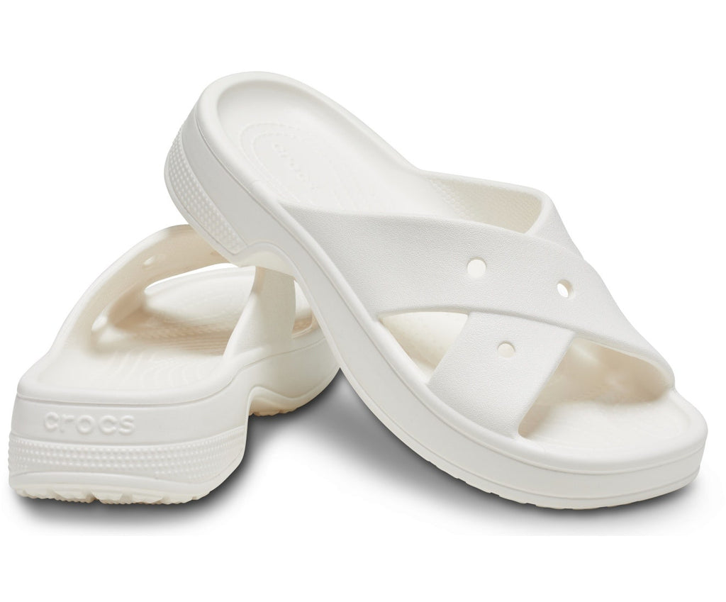 Classic Cross Strap Chalk Women Slide