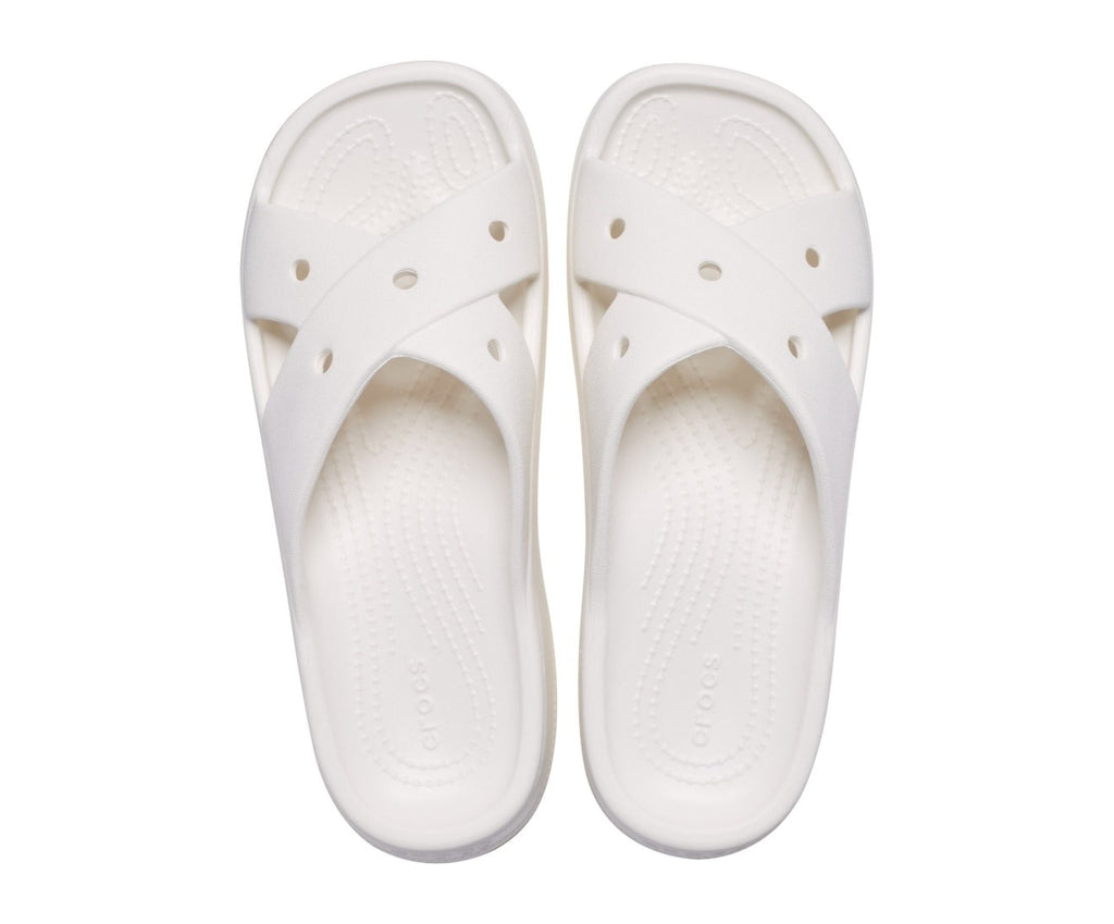 Classic Cross Strap Chalk Women Slide