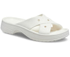 Classic Cross Strap Chalk Women Slide