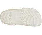 Classic Floral Cutout Chalk Unisex Clog