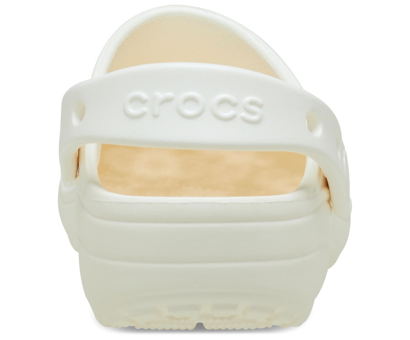 Classic Floral Cutout Chalk Unisex Clog