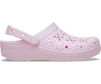 Classic Floral Cut Out Pink Milk Unisex Clog