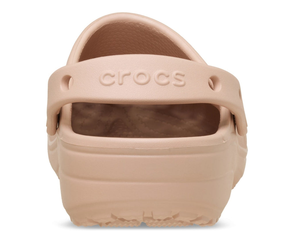 Classic Floral Cutout Pink Caramel Unisex Clog