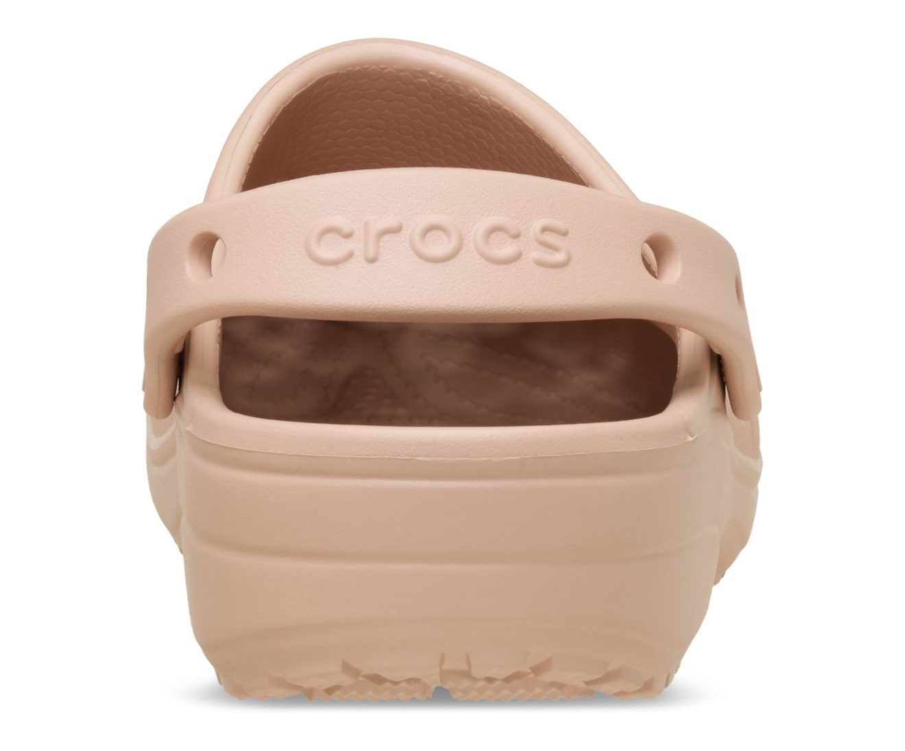 Classic Floral Cutout Pink Caramel Unisex Clog