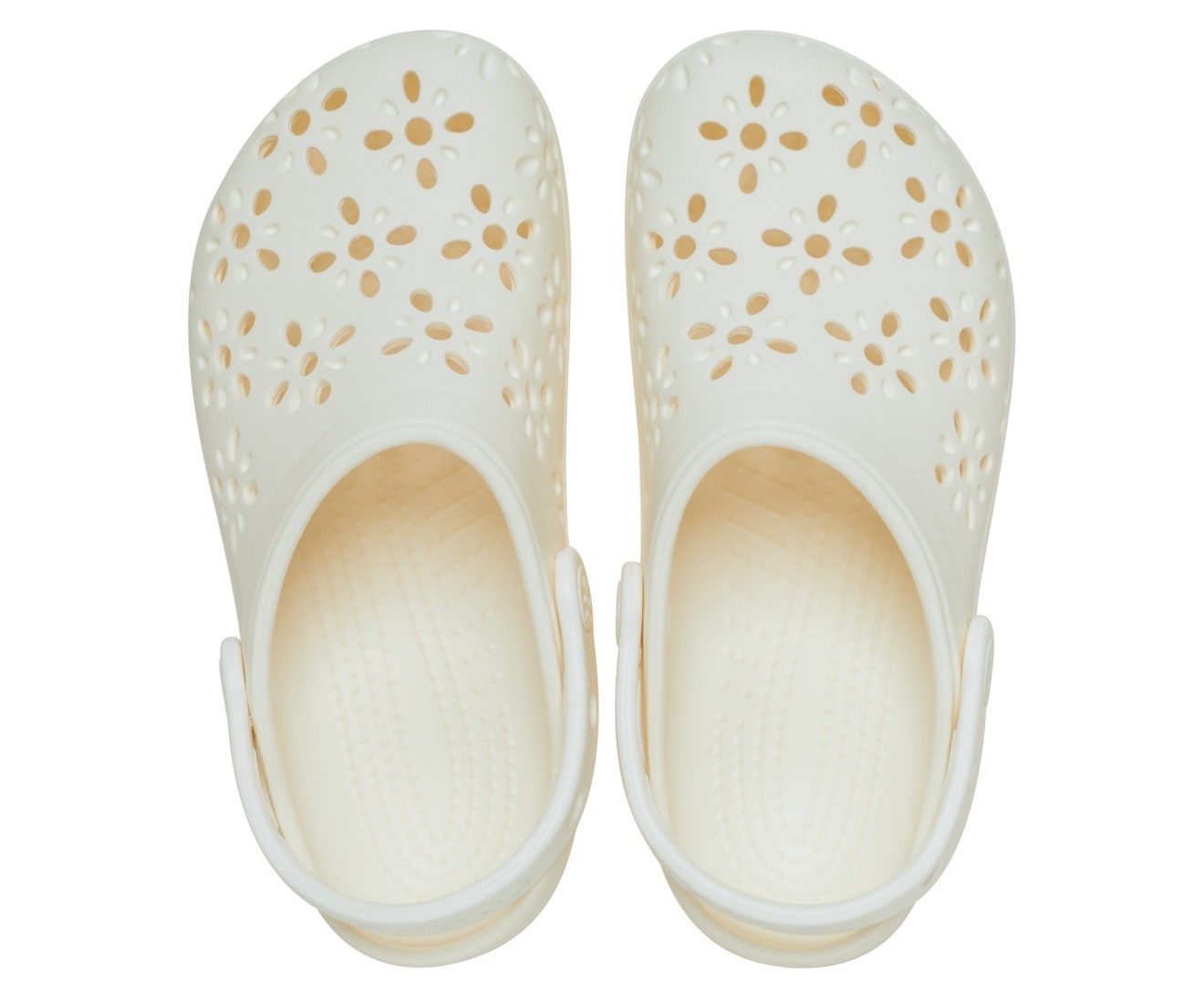 Classic Floral Cut Out Chalk Kids Clog