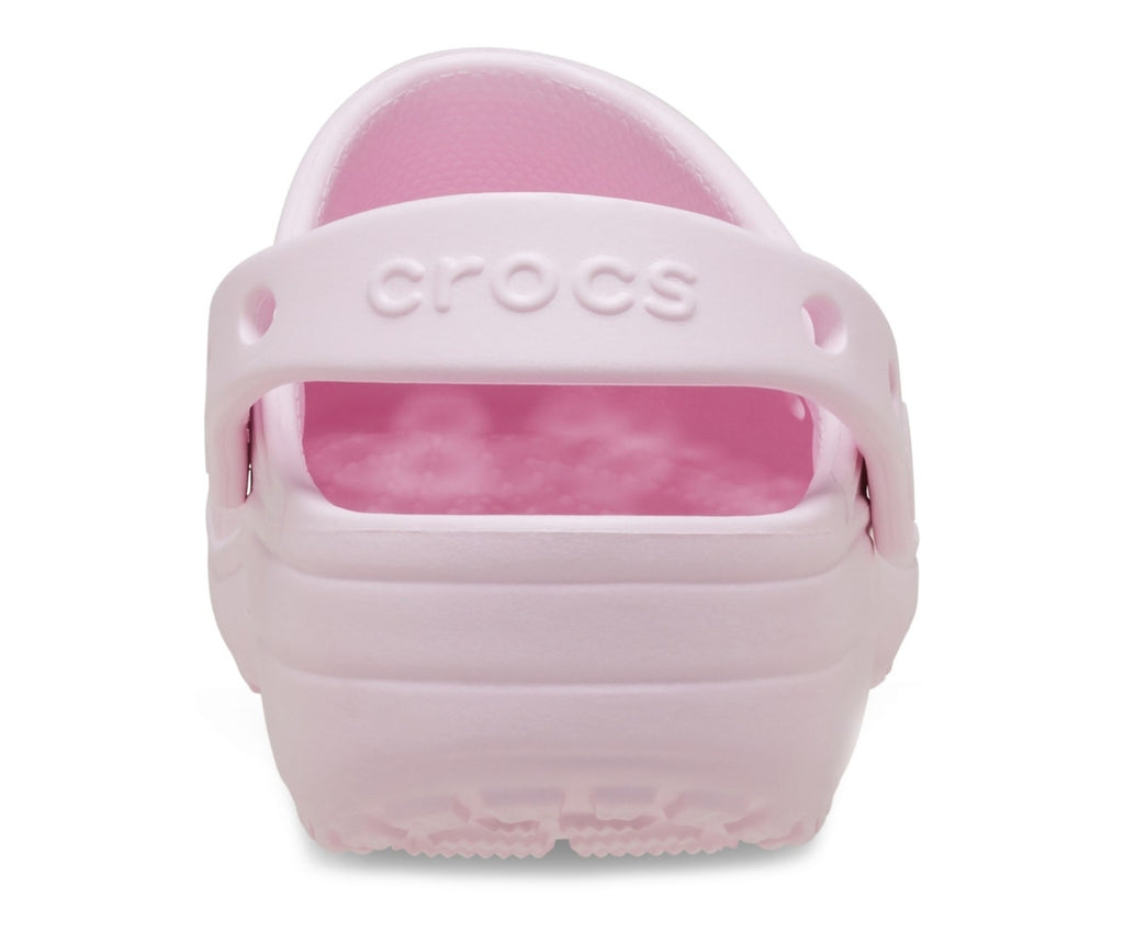 Classic Floral Cut Out Pink Milk Toddler Clog