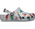 Classic Race Cars Graphic Mirage/Multi Toddler Clog