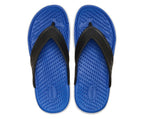 InMotion Black/Blue Bolt Men Flip