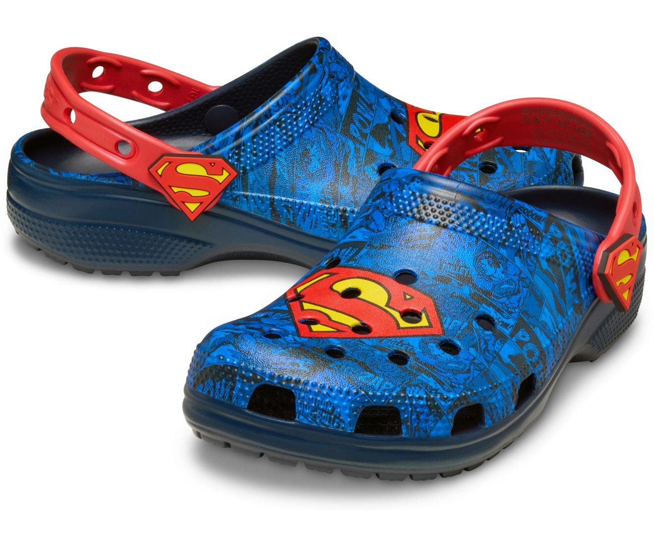 Superman Classic Multi Unisex Clog