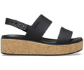 Brooklyn Cork Low Black/Black Women Sandal