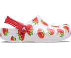 Classic Fresh Fruits White Toddler Clog