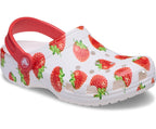 Classic Fresh Fruits White Toddler Clog