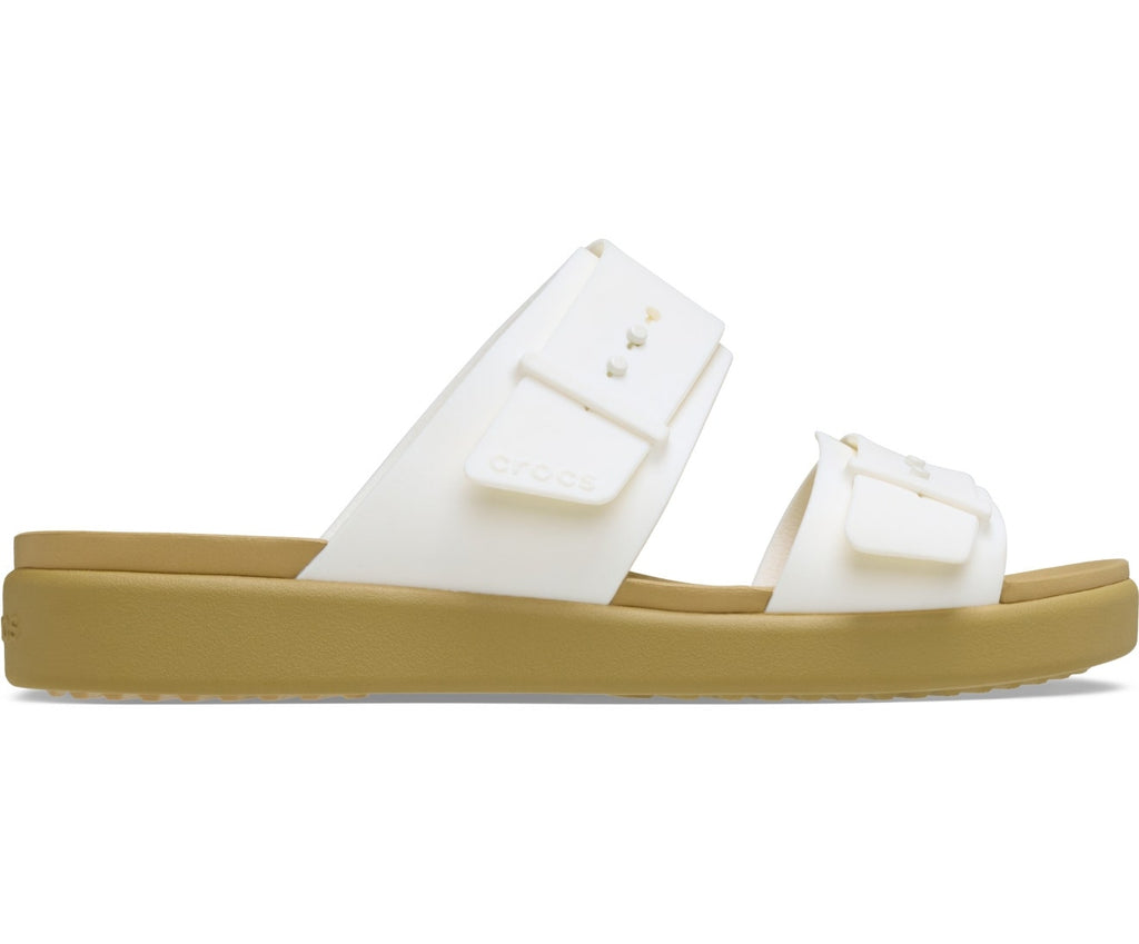 Brooklyn Buckle Low Chalk/Tan Women Sandal