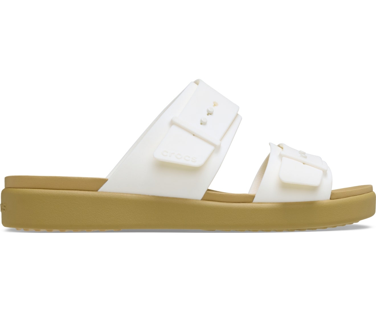 Brooklyn Buckle Low Chalk/Tan Women Sandal
