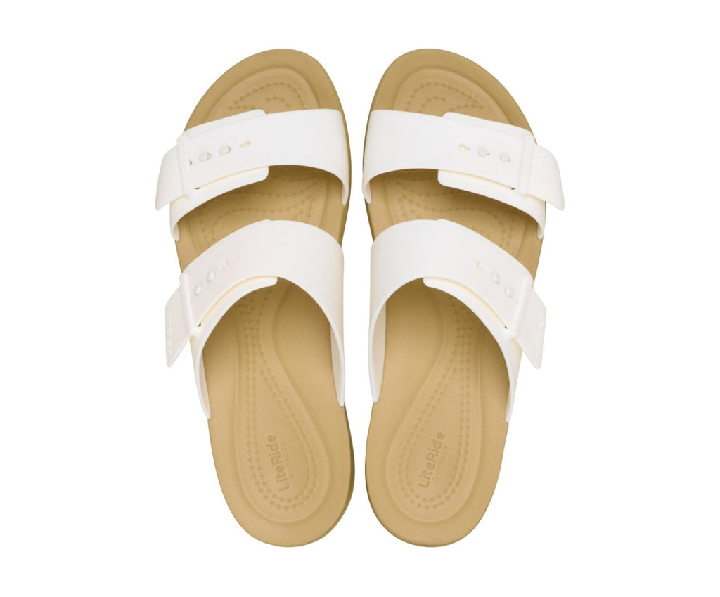 Brooklyn Buckle Low Chalk/Tan Women Sandal