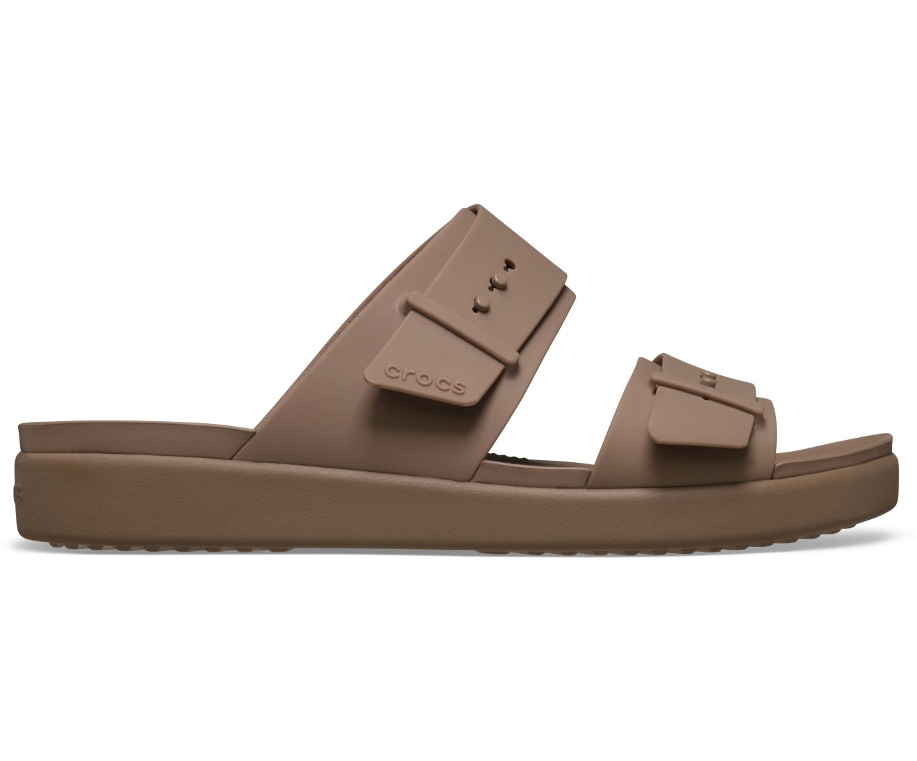 Brooklyn Buckle Low Low Latte Women Sandal