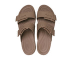 Brooklyn Buckle Low Low Latte Women Sandal