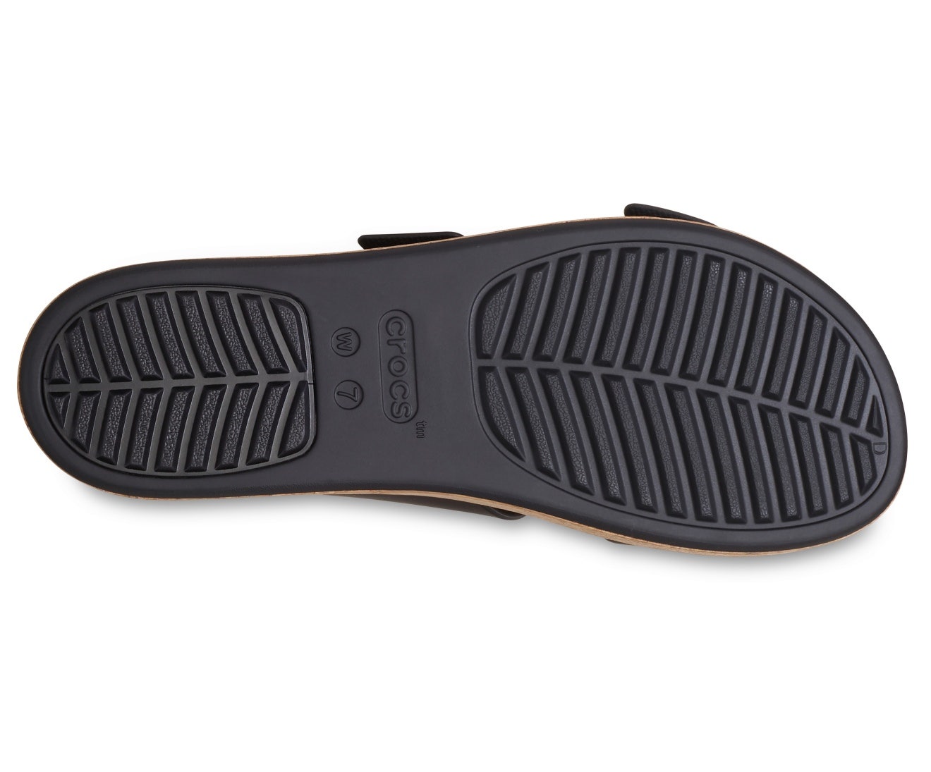 Brooklyn Cork Buckle Black Women Sandal