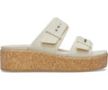 Brooklyn Cork Buckle Frappe Women Sandal