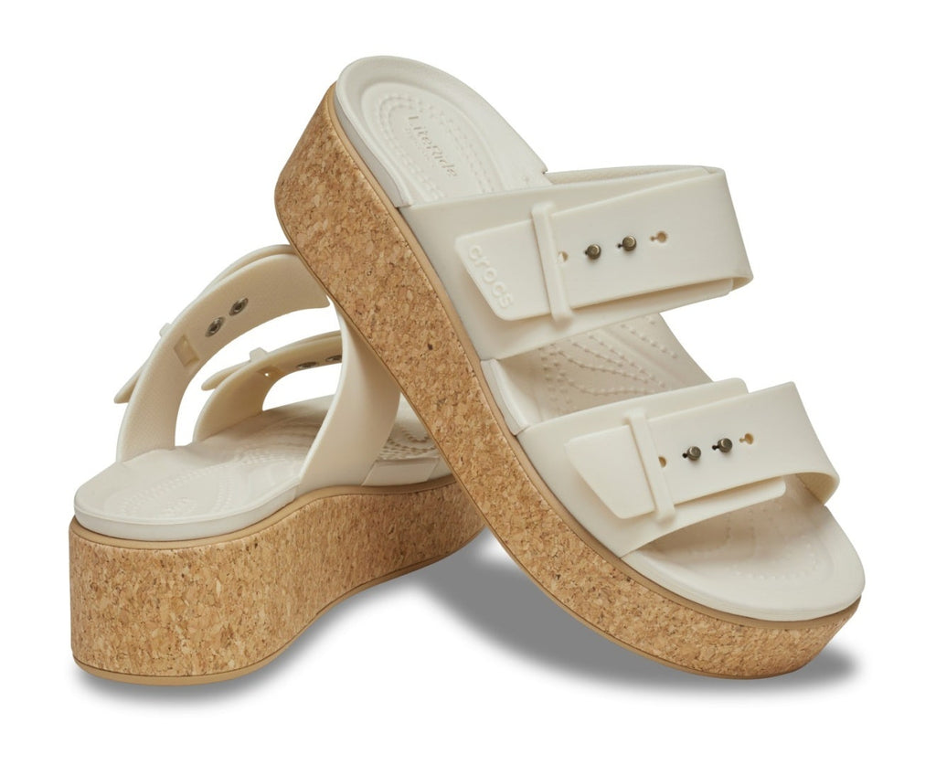 Brooklyn Cork Buckle Frappe Women Sandal