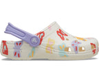 Classic Butterfly Graphic Chalk Toddler Clog