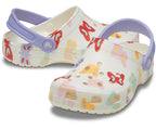 Classic Butterfly Graphic Chalk Toddler Clog