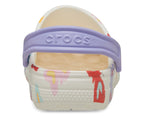 Classic Butterfly Graphic Chalk Toddler Clog