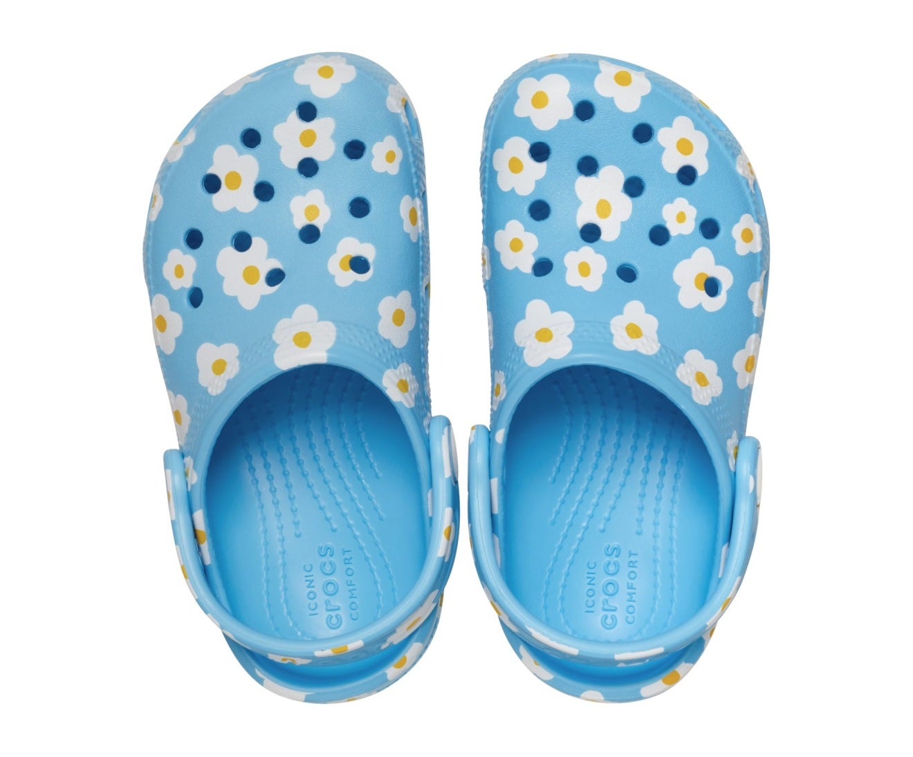 Classic Daisy Tinted Glass Toddler Clog