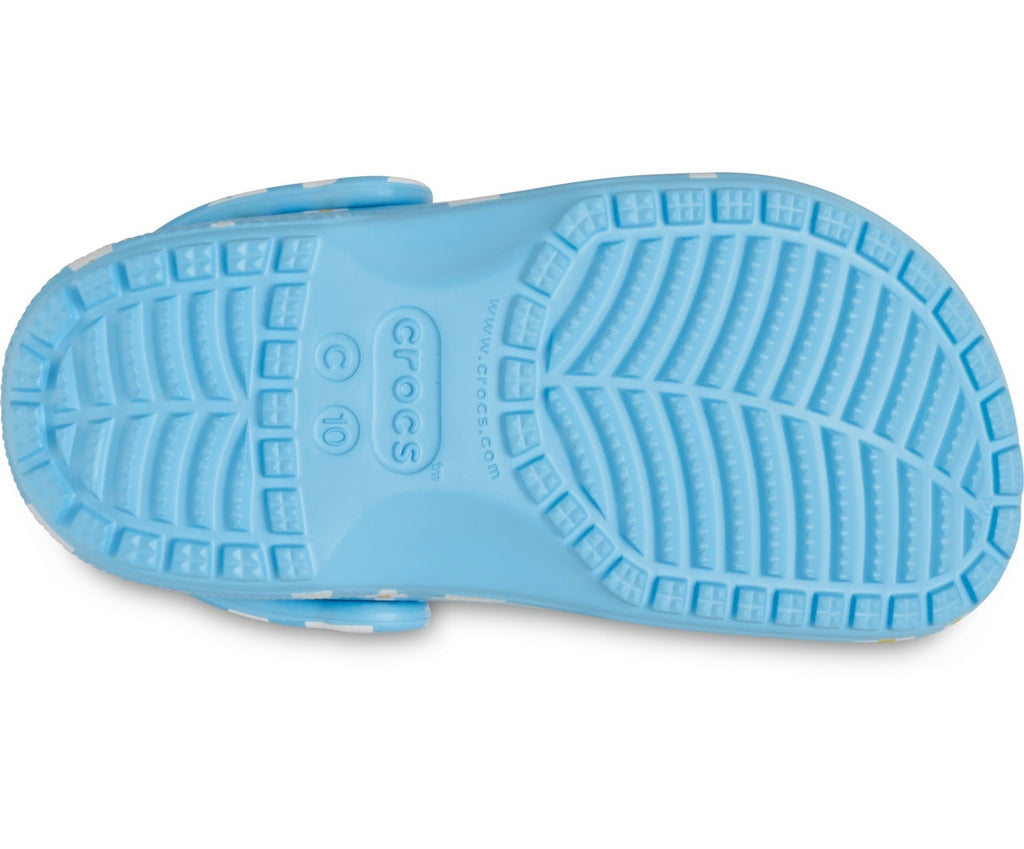 Classic Daisy Tinted Glass Toddler Clog