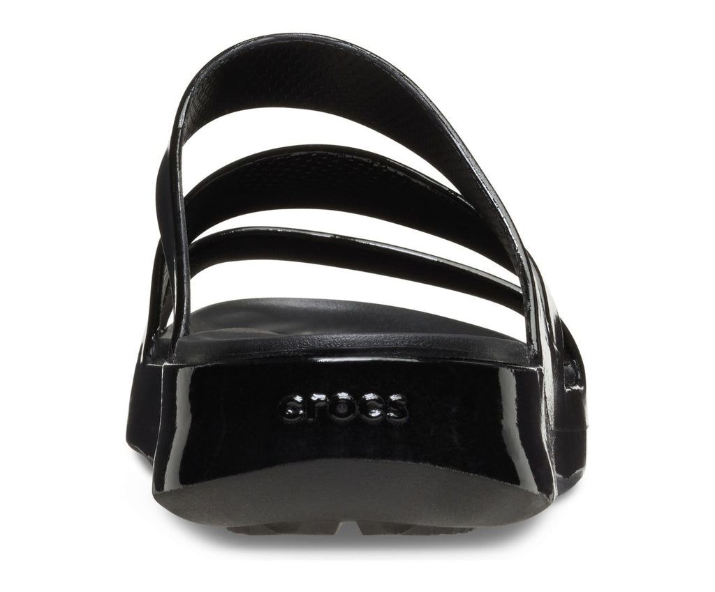 Getaway Patent Strappy Black Women Flip