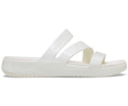 Getaway Patent Strappy Chalk Women Flip