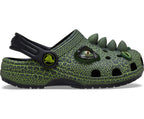 Classic IAM Scary Dino Black Toddler Clog