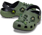 Classic IAM Scary Dino Black Toddler Clog