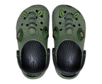 Classic IAM Scary Dino Black Toddler Clog