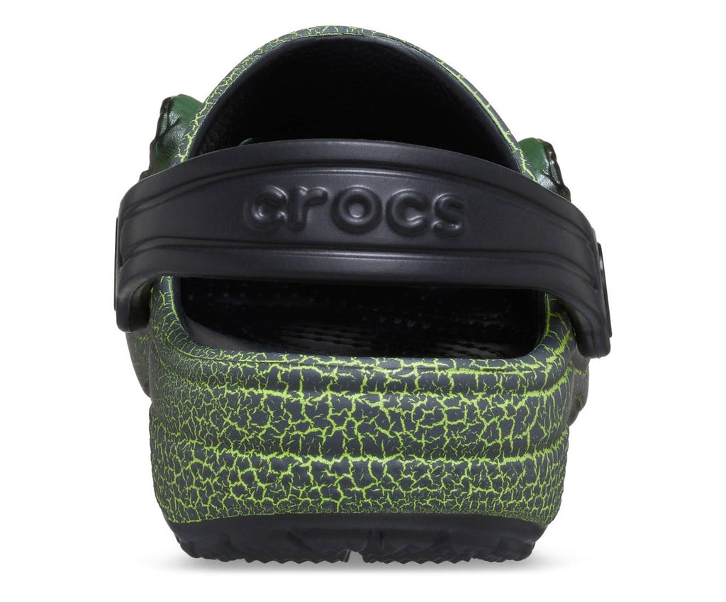 Classic IAM Scary Dino Black Toddler Clog