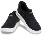 No Hands Slip On Men Black Sneaker