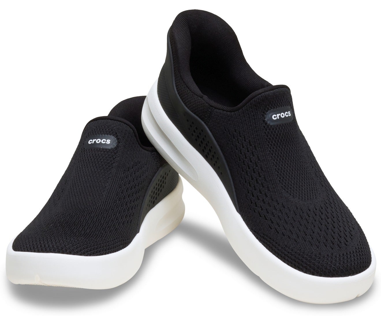 No Hands Slip On Men Black Sneaker