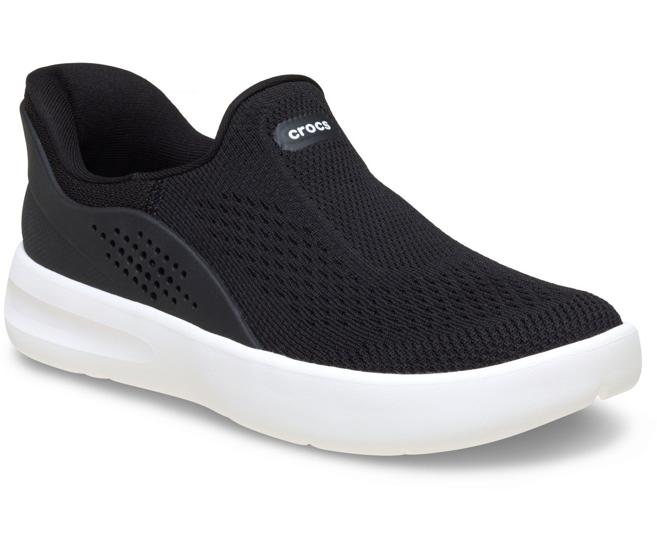 No Hands Slip On Men Black Sneaker