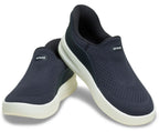 No Hands Slip On Men Navy Sneaker