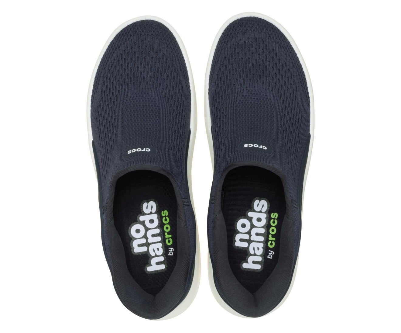 No Hands Slip On Men Navy Sneaker