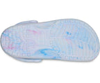 Classic Watercolor Marbled Oxygen Swirl Unisex Clog