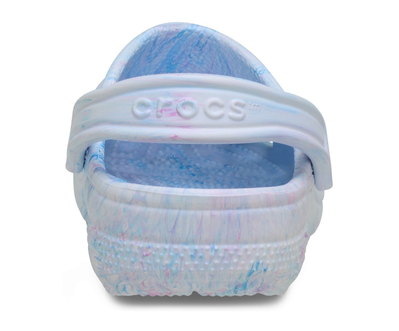 Classic Watercolor Marbled Oxygen Swirl Unisex Clog