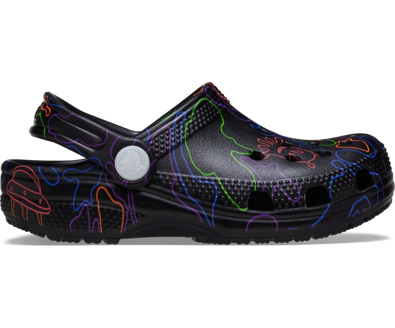 Classic Hi Vis Camo Black/Multi Toddler Clog