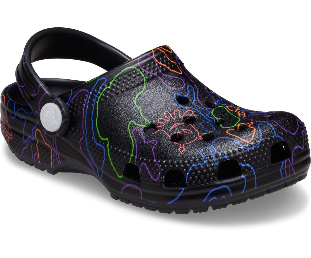 Classic Hi Vis Camo Black/Multi Toddler Clog