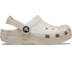 Classic Watercolor Marbled Bone Swirl Toddler Clog