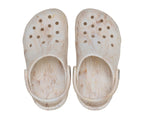 Classic Watercolor Marbled Bone Swirl Toddler Clog