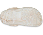 Classic Watercolor Marbled Bone Swirl Toddler Clog